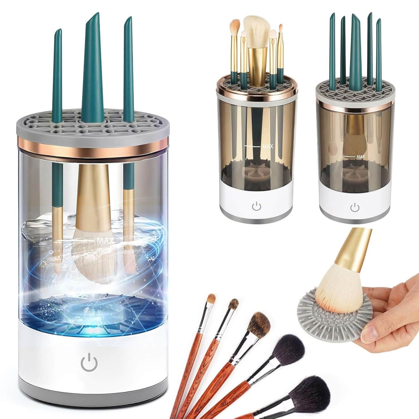 Makeup Brush Cleaner Machine, Electric Cosmetic Brush Cleaner, Makeup Brush