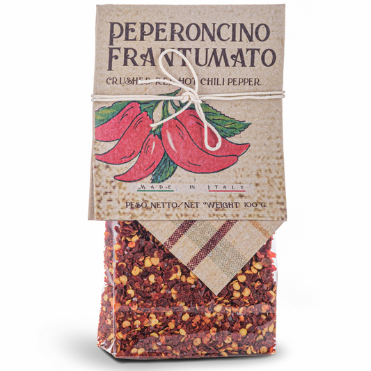 Artigiani dei Sapori, Dried Calabrian Hot Chili Pepper Flakes 3.5 oz (99g)