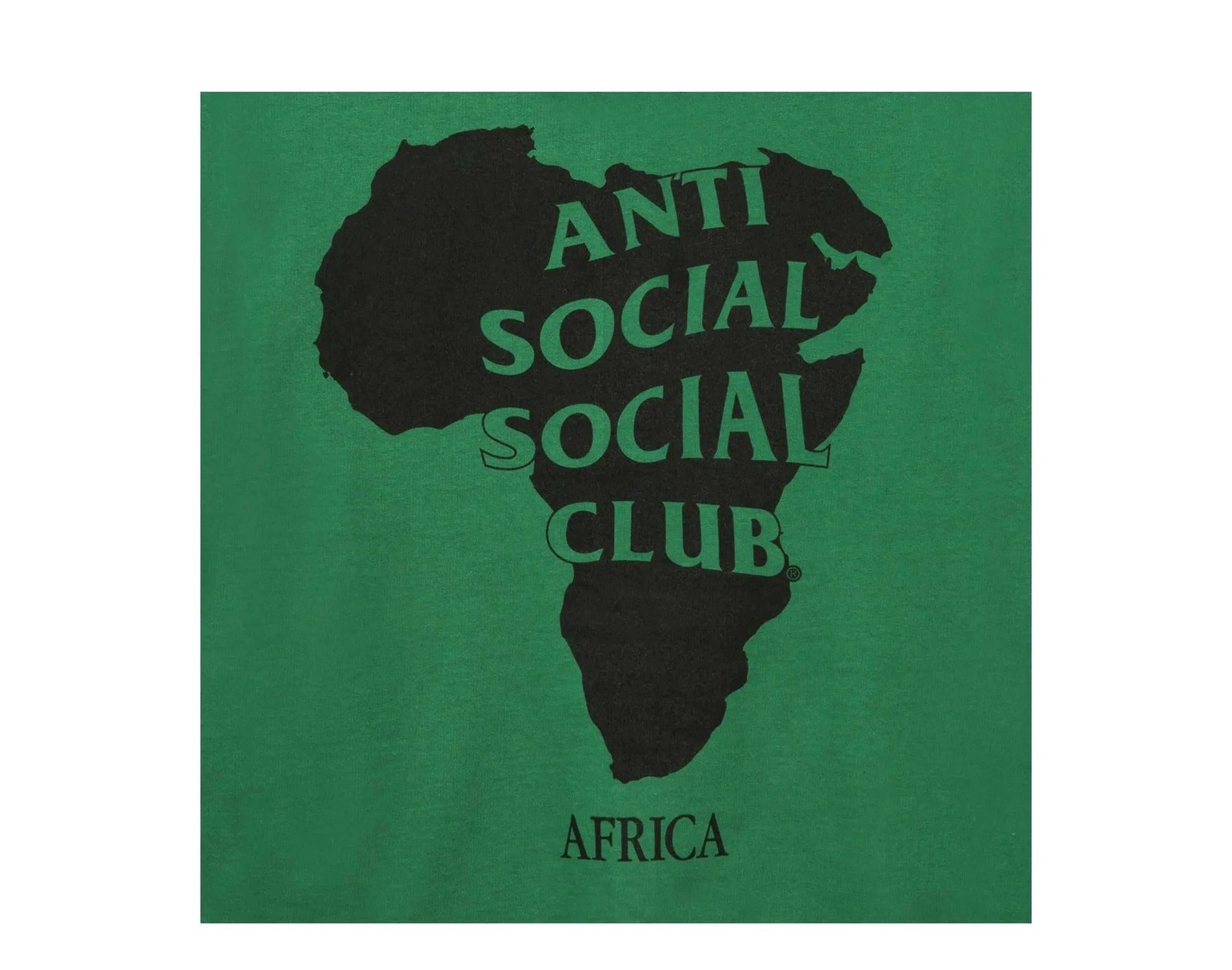 Anti Social Social Club Africa Men Hoodie Green by NYCMode