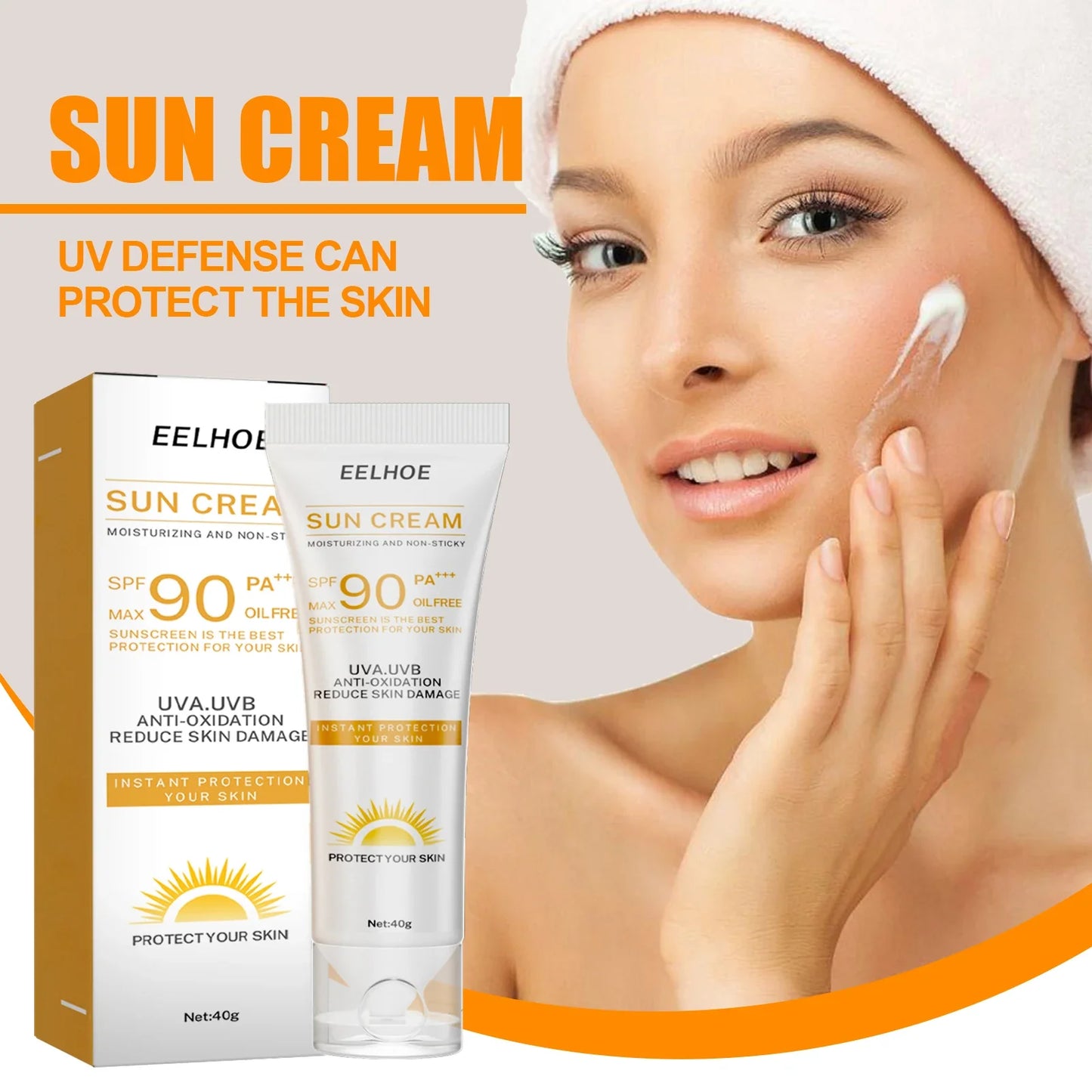 Isolation Protective Cream Physical Uv Defense Reduce Skin Sunburn Sweatproof Not Fake White Summer Refresh Moisturizing Cream