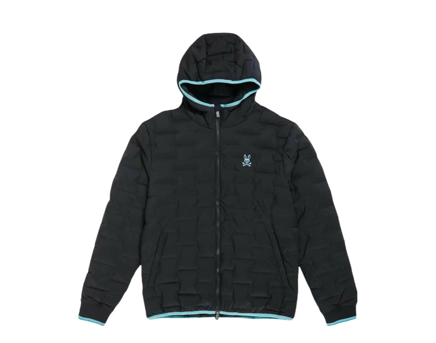 Psycho Bunny Bampton Seamless Men Down Jacket Black