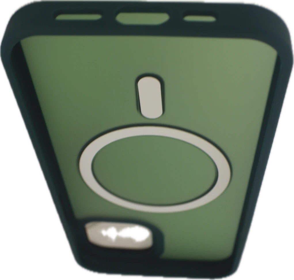 For Magnetic Luxury Matte For iPhone 15 14 13 12 11 Pro Max Plus Bumper Cover Dark Green