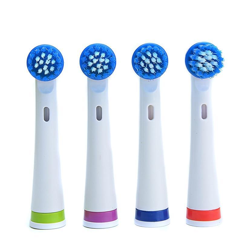 Modern  Rotation Proffesional Electric Toothbrush with 4 & 8 Replacement Heads Deep Clean Battery Operated Tooth Brush Teeth Whitening Teethbrush For Adults