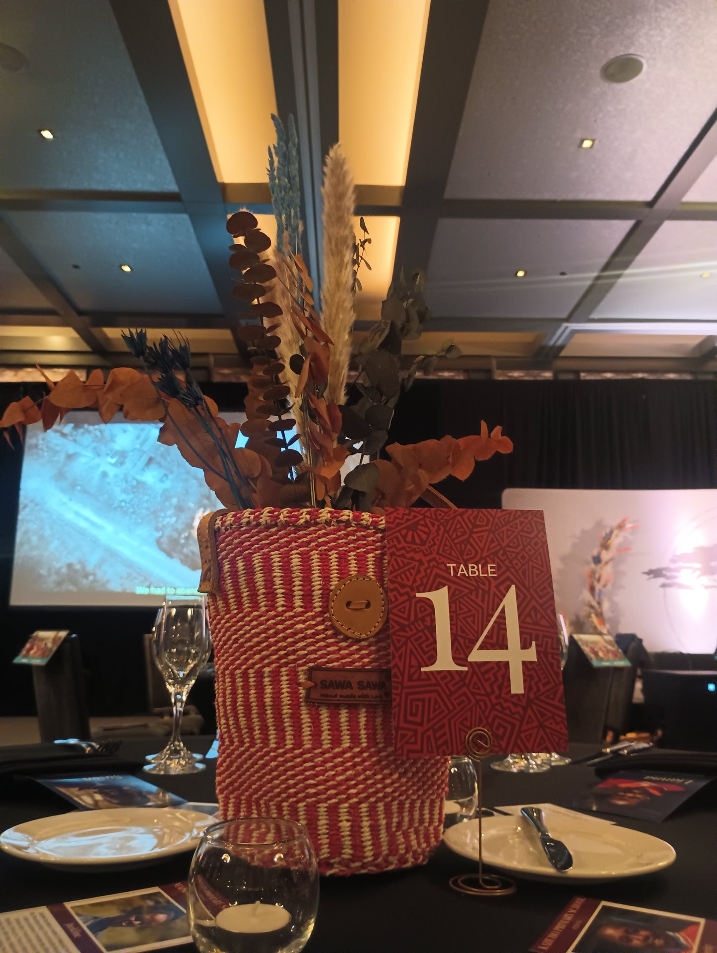 Harmony Spirit Handmade Sisal Wine Gifting Basket