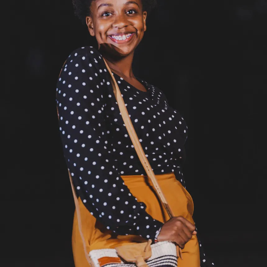 Small Balance Handmade Shoulder Kiondo Sisal Crossbody Bag