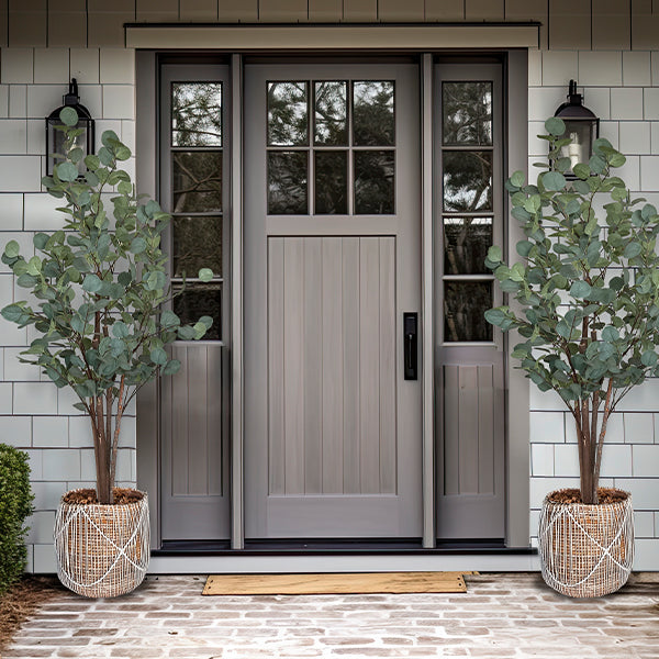 Tall Lifelike Potted Tree