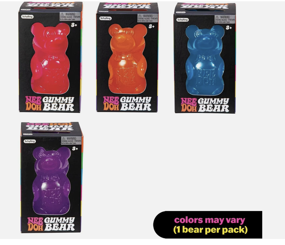 NeeDoh Gummy Bear Squishy