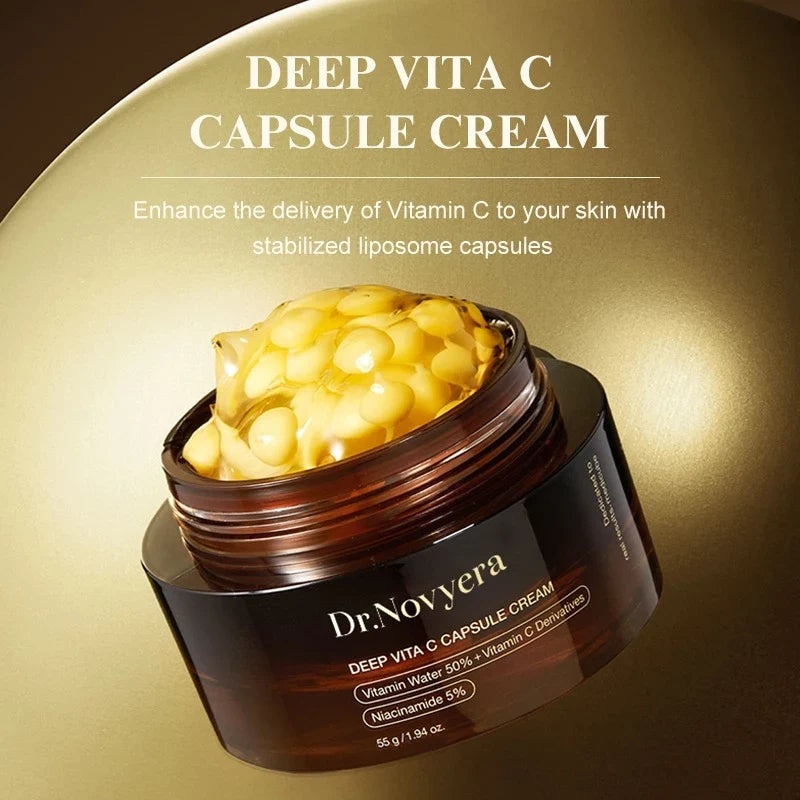 Vitamin C Capsule Moisturizing Cream Transparent Gel Tone-up Cream Niacinamide Gel Hydrating Glossy Filler Cream Korean Skincare