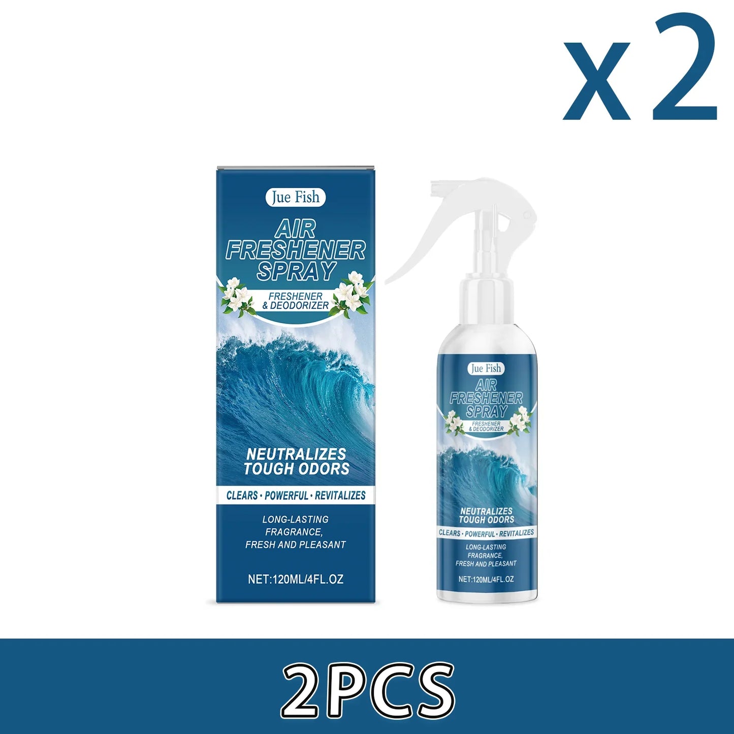 Indoor Air Freshener Spray Jasmine Scent With Long Lasting Fragrance Living Room Bedroom Bathroom Indoor Household Spray