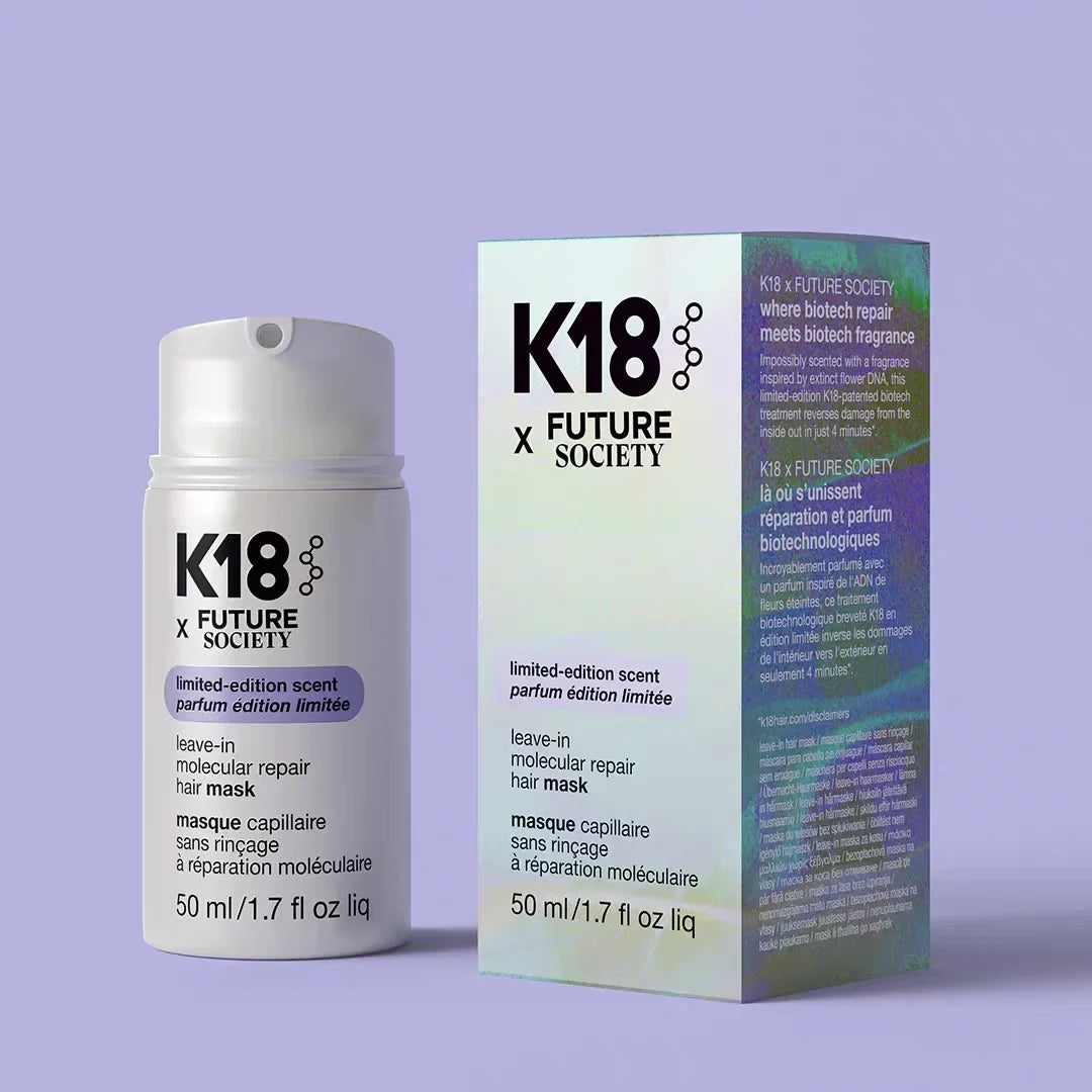 New upgraded K18 Leave-In Molecular Kertain Repair Hair Mask Softens Restores Damaged Hair Deep Keratin Treatment for Hair Scalp