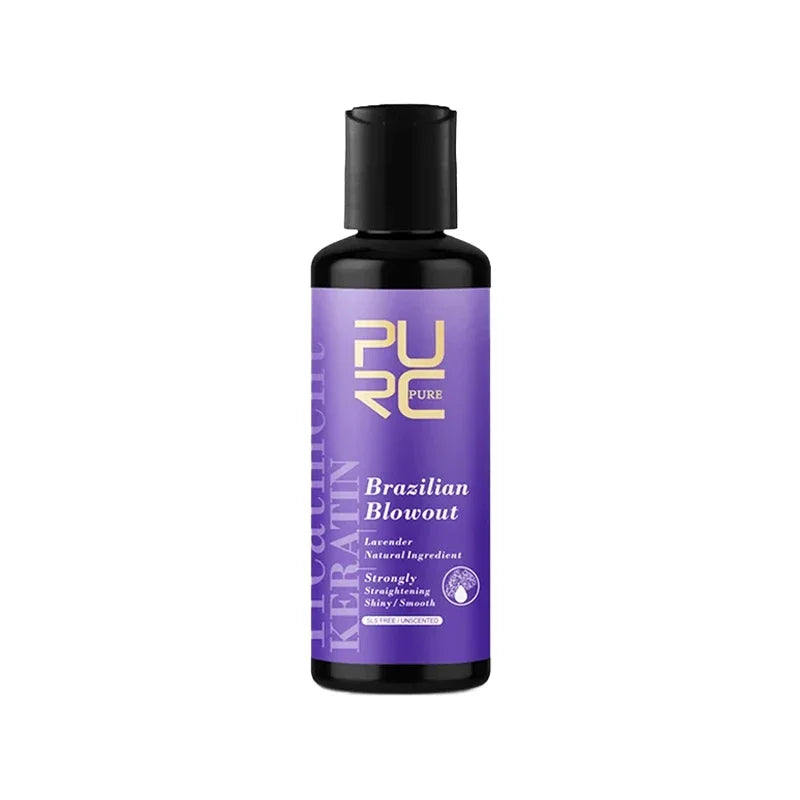 PURC Keratin Treatment Shampoo Conditioner Hair Straightening Products Smoothing Repairing Hair Mask Curly Hair Straighten Care