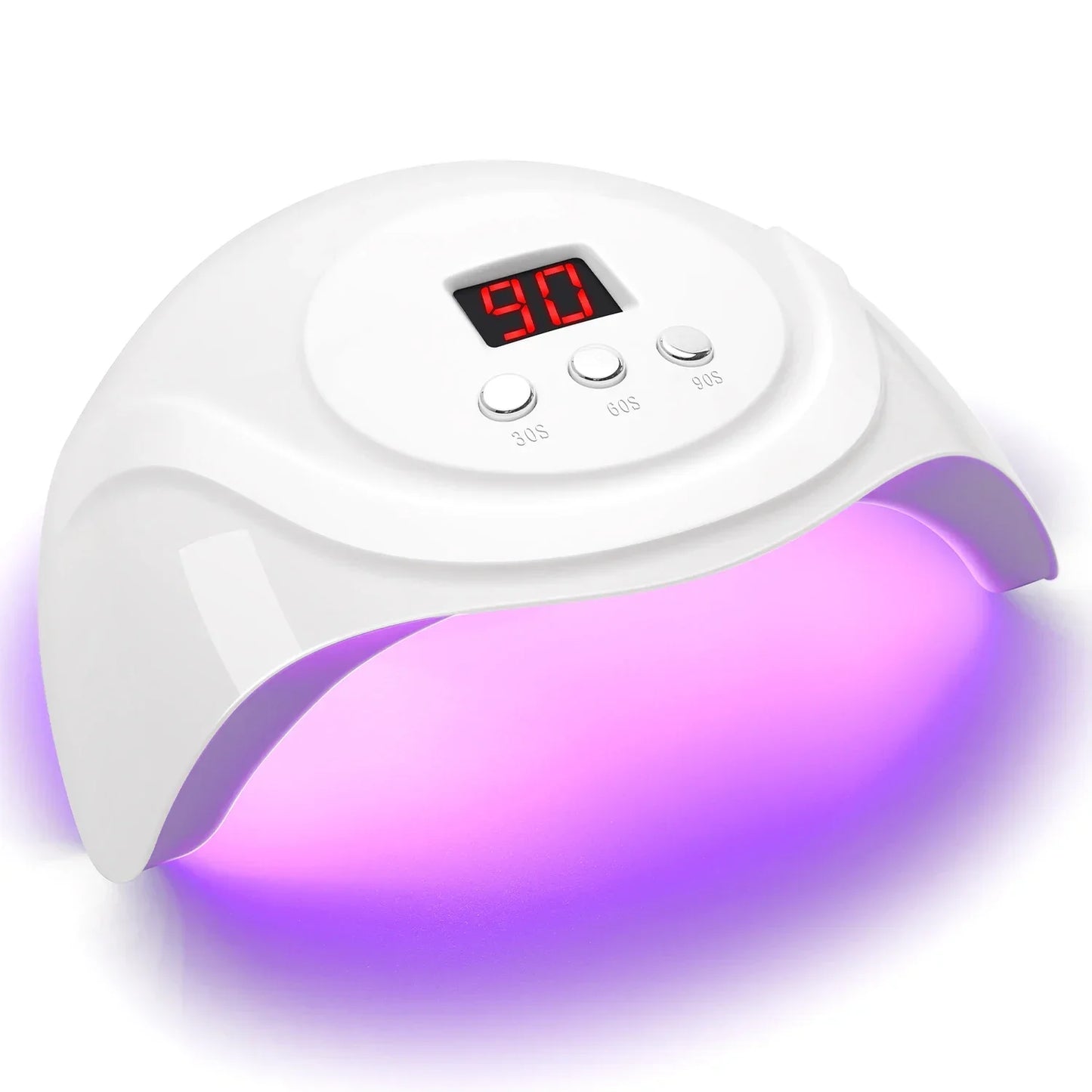72W UV LED Nail Lamp 24 LEDs Nail Dryer with Infrared Sensor Quick-drying Manicure Lamp UV Cabin for Nail Salon Nail Art Tools