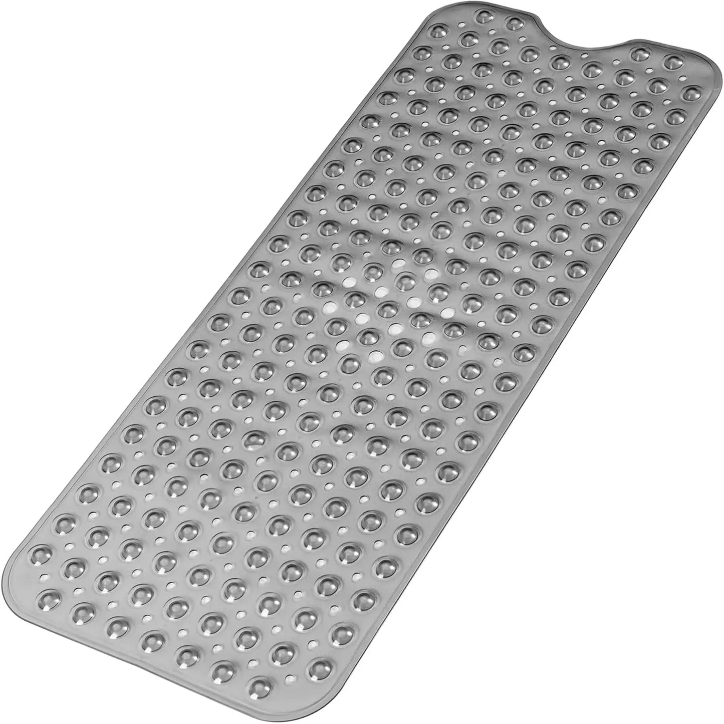 1pc Cartoon Extra Long Bathtub Mat 40x100cm Non Slip Bath Mat for Bathroom Tubs Shower Mats with Suction Cups & Drain Holes