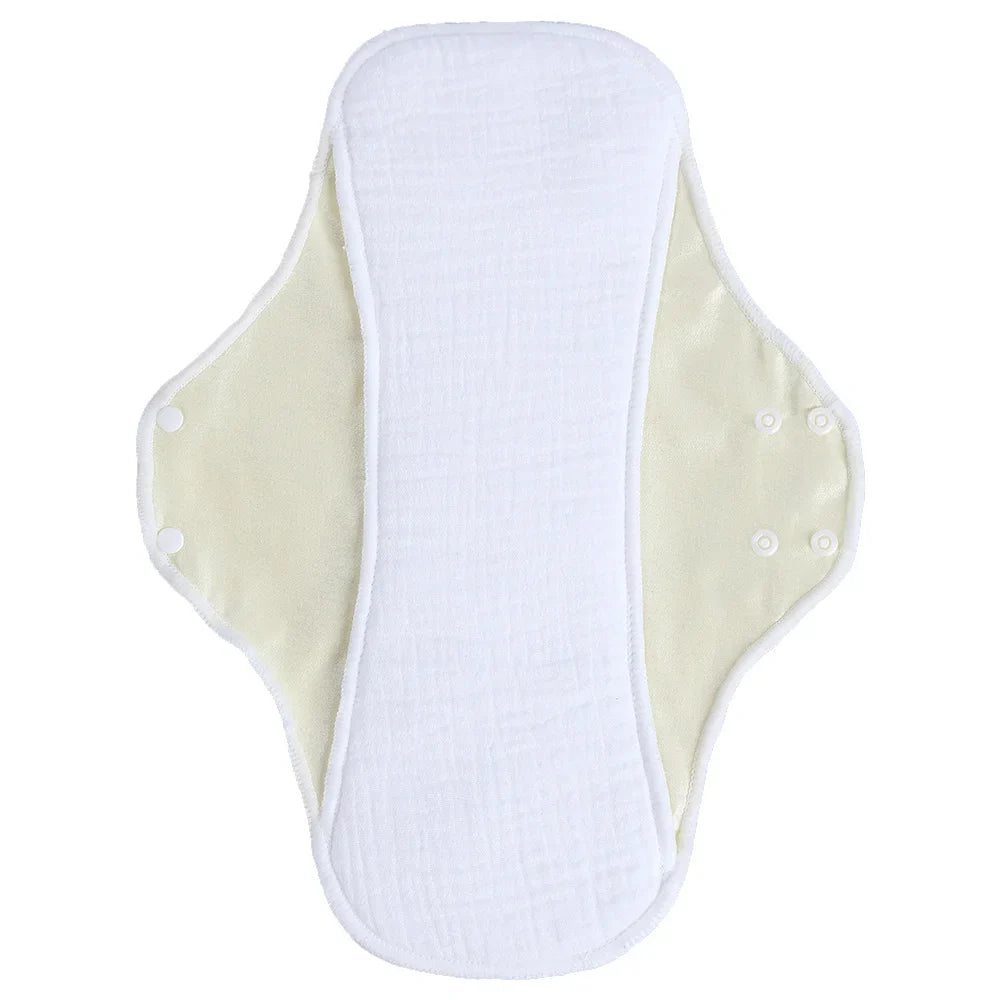 AIO Large Washable Graphene Incontinence Pads Cotton Panty Liner Heavy-flow Menstrual Pads Cloth Tampons Urinary Sanitary Pads
