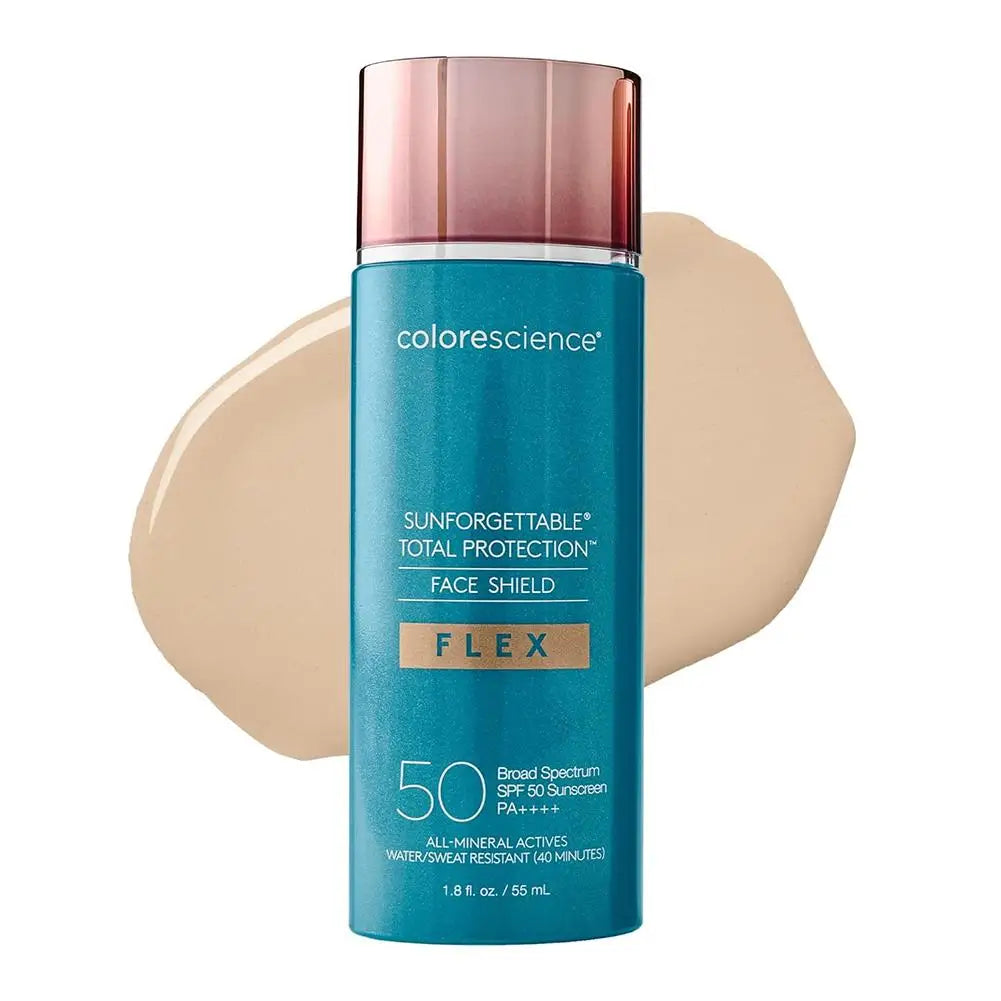 SPF 50 Tinted Moisturizer Self Tanning Lotion 55ml Natural Sun Kissed Glow Even Skin Tone Lightweight Non Irritating