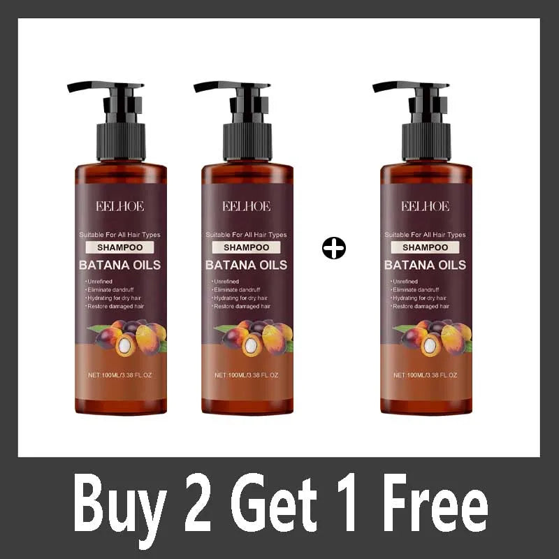 Batana Hair Shampoo Prevent Dryness Smoothing Reduce Spilt Ends Oil Control Nourishing Repair Cracked Hair Shampoo