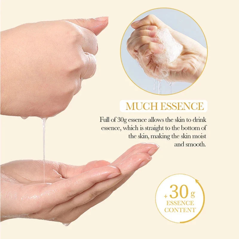 10pcs BIOAQUA Snail Face Mask Moisturizing Brightening Firming Hydrating skincare Facial Masks Face Sheet Mask Skin Care