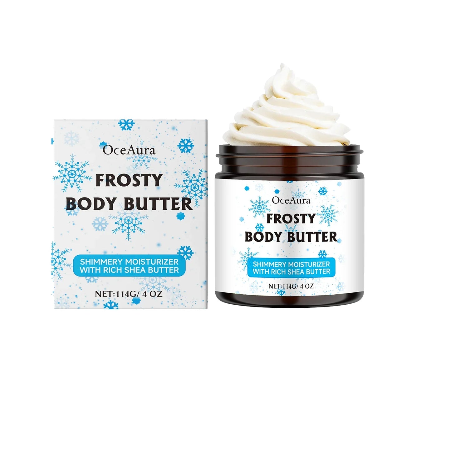 Shea Butter Body Cream Ultra-Hydrating Daily Nourish Skin Lasting Moisturizer Reduce Dryness Soft Body Skin Cream Easy To Absorb