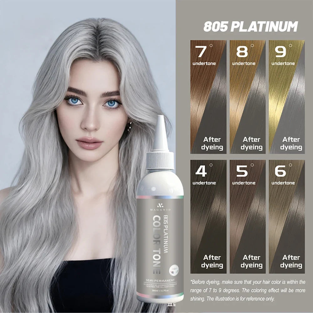 200ml plant-based hair dye, long-lasting color, easy to apply, covers gray hair, repairs damaged hair, and is easy to color.