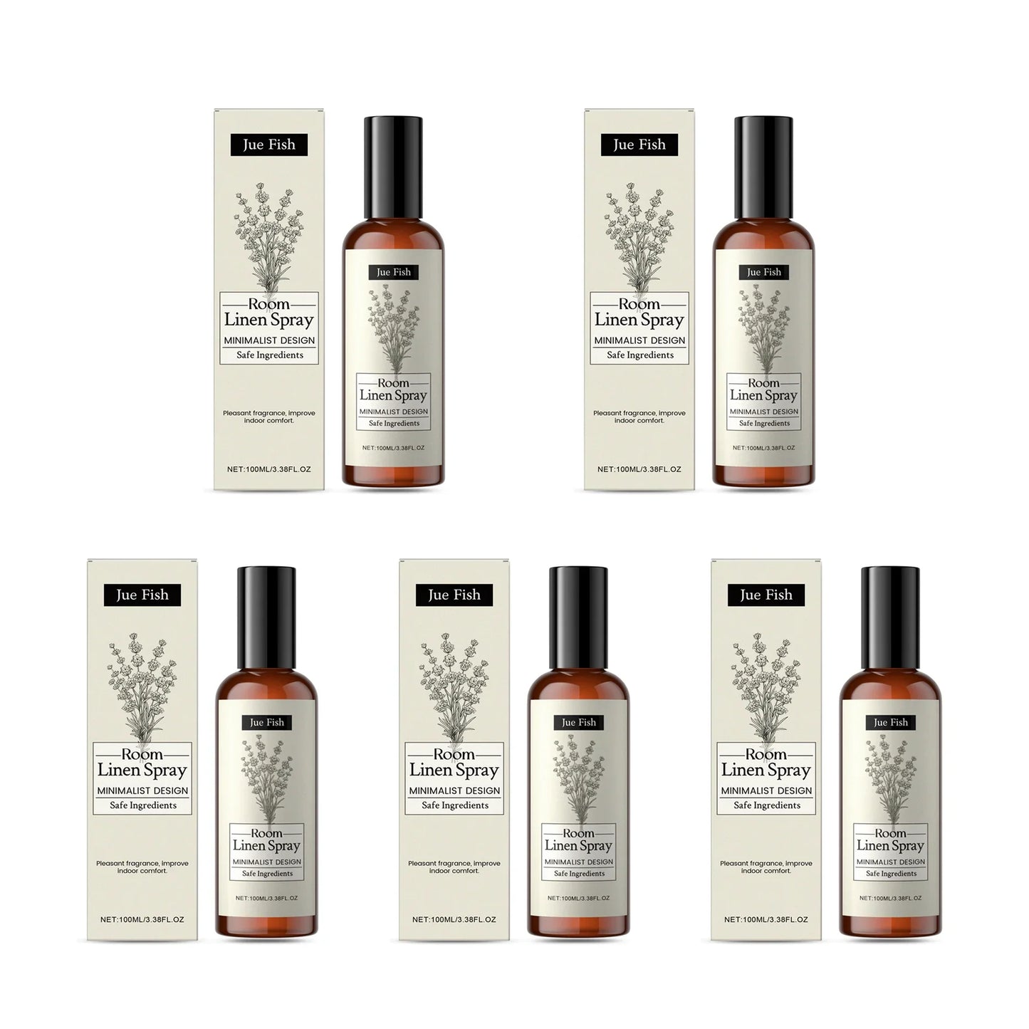 Indoor Lavender Fragrance Spray - Long-Lasting Freshness Improves Indoor Air Quality Household Deodorant And Air Freshener 100ml