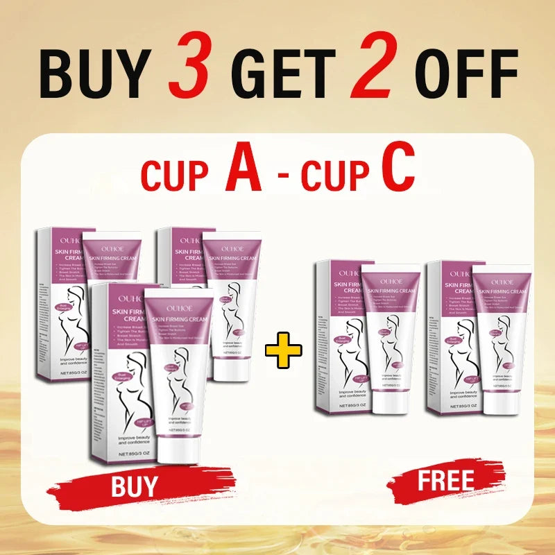 Fast Breast Growth Enlargement Cream Chest Lift Firm Enhancer Care Oil Butt Breast Plump Growth Massage Boobs Bigger Body Care