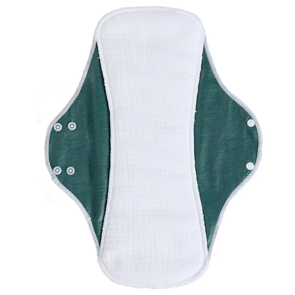 AIO Large Washable Graphene Incontinence Pads Cotton Panty Liner Heavy-flow Menstrual Pads Cloth Tampons Urinary Sanitary Pads