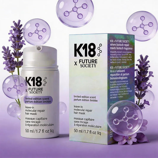New upgraded K18 Leave-In Molecular Kertain Repair Hair Mask Softens Restores Damaged Hair Deep Keratin Treatment for Hair Scalp