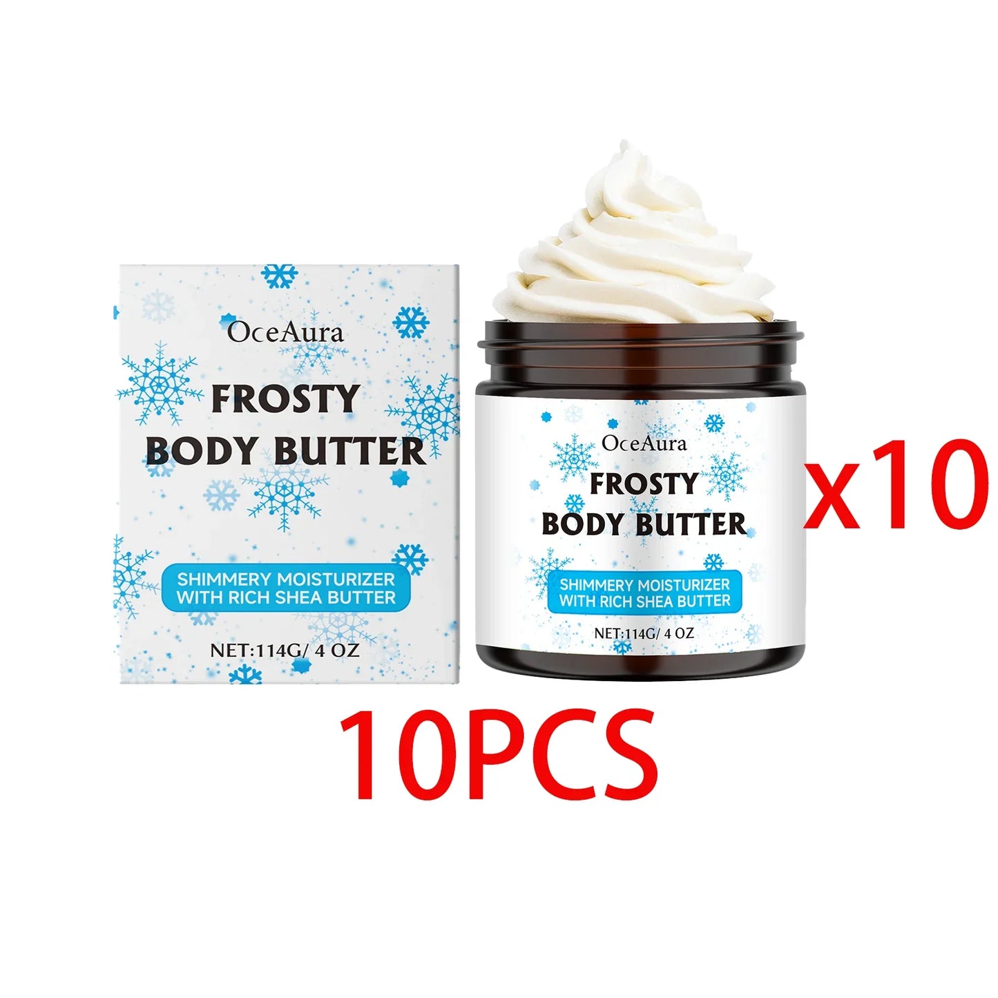 Shea Butter Body Cream Ultra-Hydrating Daily Nourish Skin Lasting Moisturizer Reduce Dryness Soft Body Skin Cream Easy To Absorb