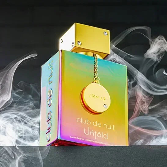 Armaf Club De Nuit Untold EDP 3.6oz – Bold Amber Woody Cologne for Men, Perfect Gift for Halloween, Thanksgiving & Christmas