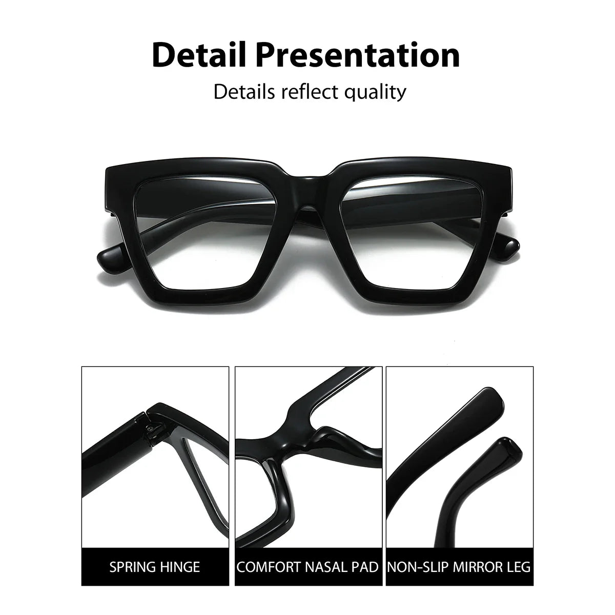 BARCUR Retro Fashionable Unique Leopard Pattern Reading Glasses for Women and Men – Stylish Clear Prescription Eyewear with Fashion Color Options – Trendy Rectangular Presbyopia Glasses with Personalized Gift Box for Daily Use