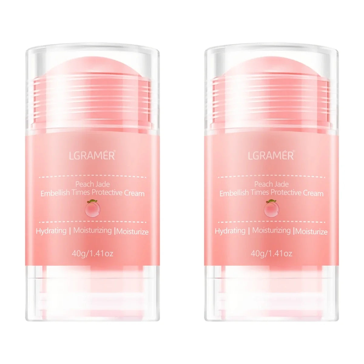 LGRAMER Peach Hand and Foot Cream  Deeply moisturizes and nourishes the skin of the feet, gentle and non-irritating / anti-crack
