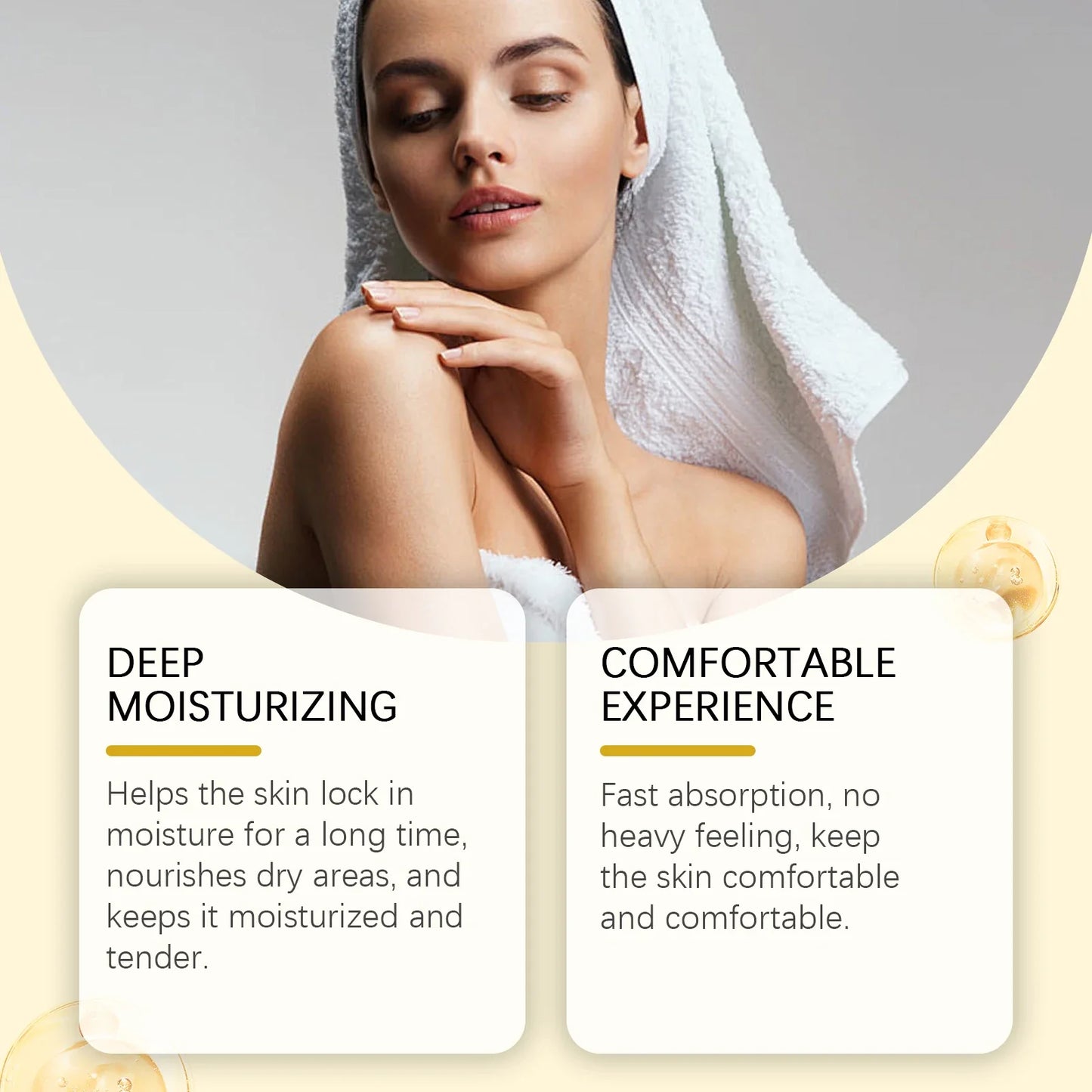 Bee Venom Skin Moisturizer Nourish Dryness Skin Anti Cellulite Firming Brightening Smoothing Body & Face Care Creams Non-Greasy
