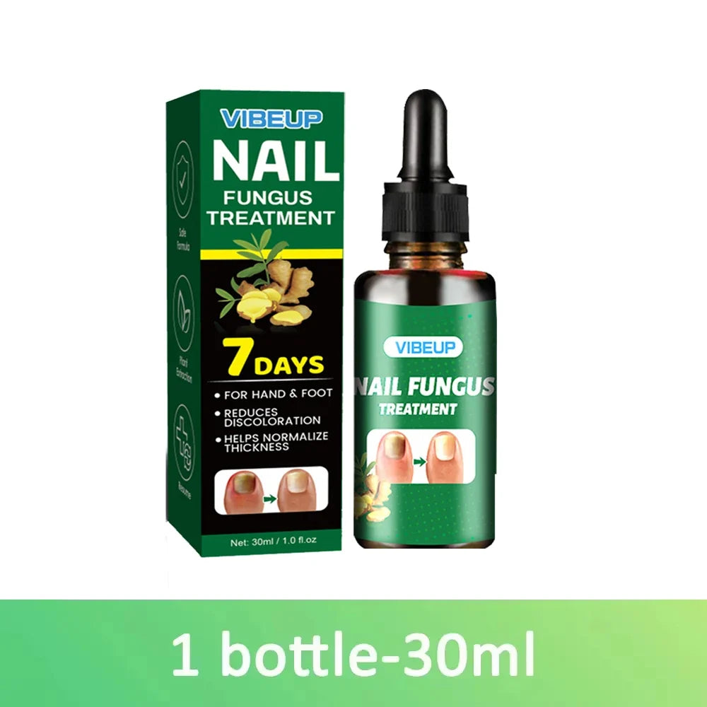 7 Days Fungal Nail Treatment Serum Foot Nail Fungus Removal Repair Gel Anti Infection Paronychia Onychomycosis Foot Nails Care
