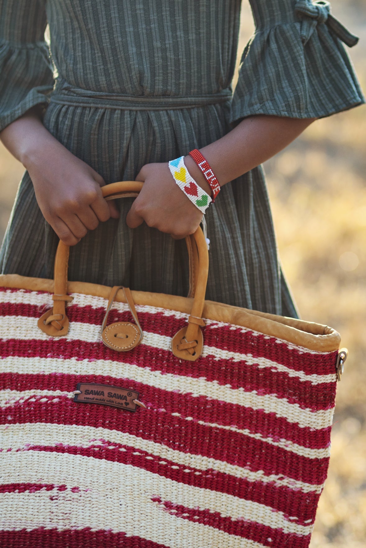Radiant Love Hand Beaded Friendship Bracelet