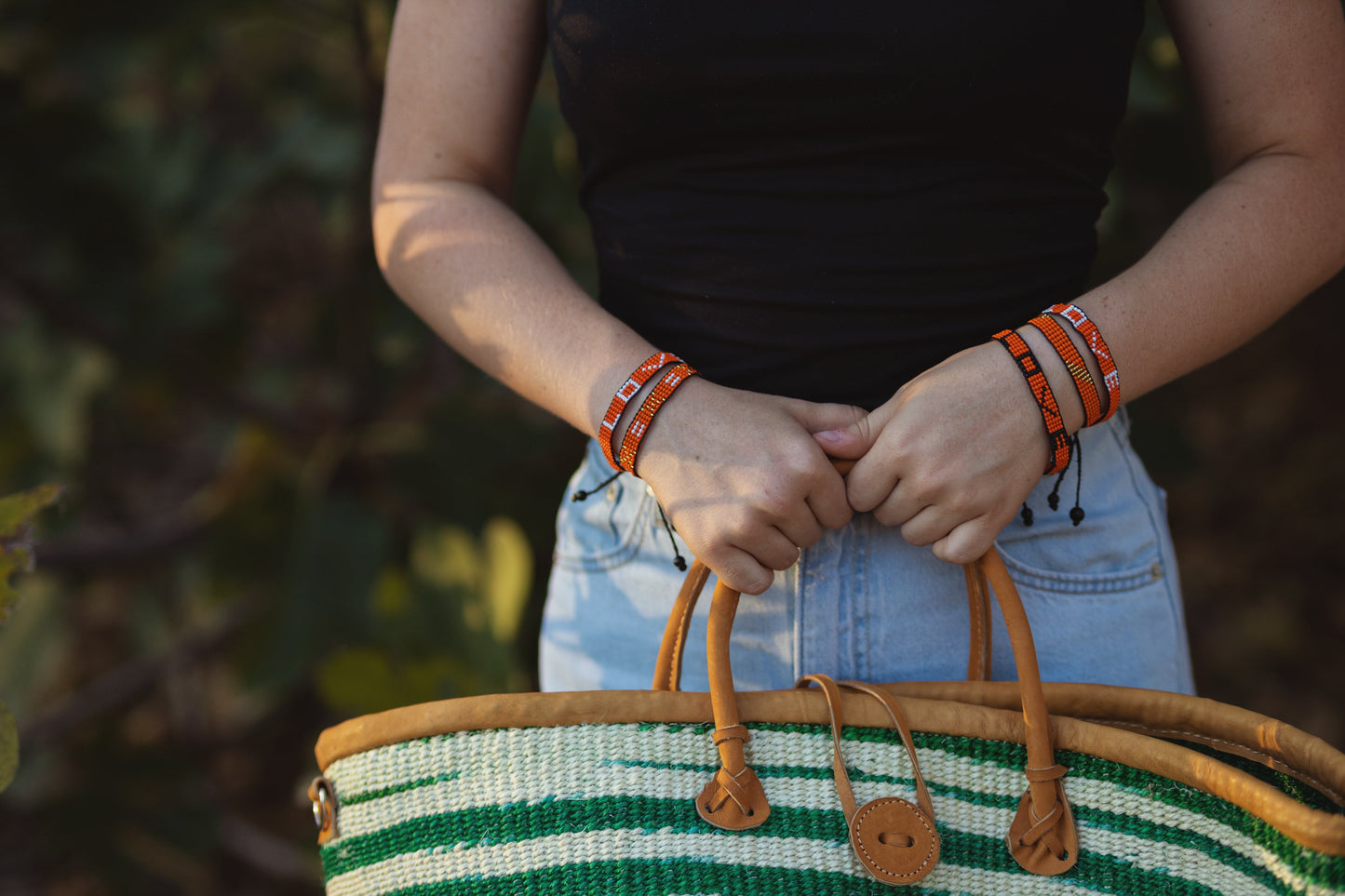 Radiant Love Hand Beaded Friendship Bracelet