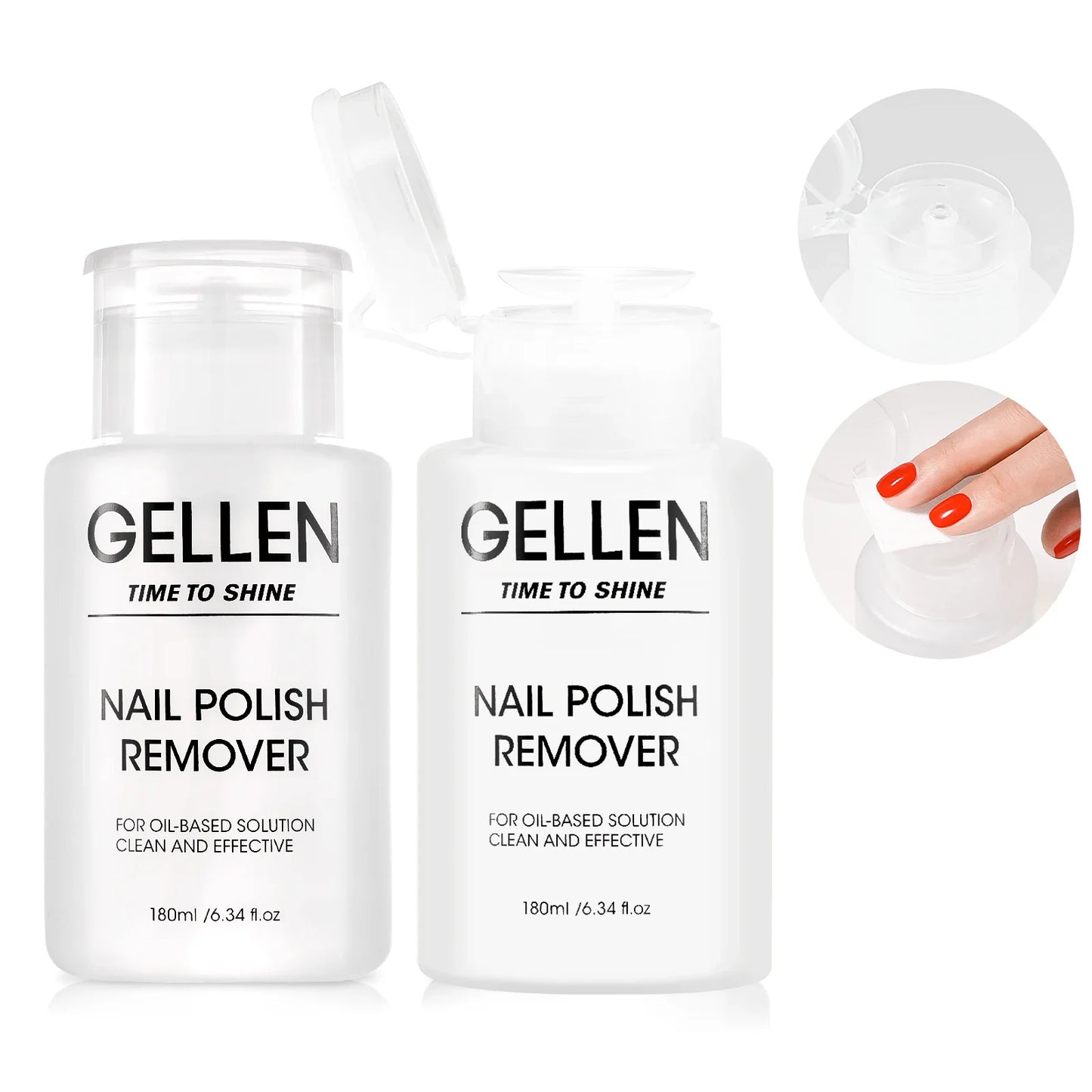 GELLEN Nail Glue Remover 40ml Gentle Formula UV Gel Removal Fake Tips Non Acetone Odorless Easy Debonder False Nails Glue Off