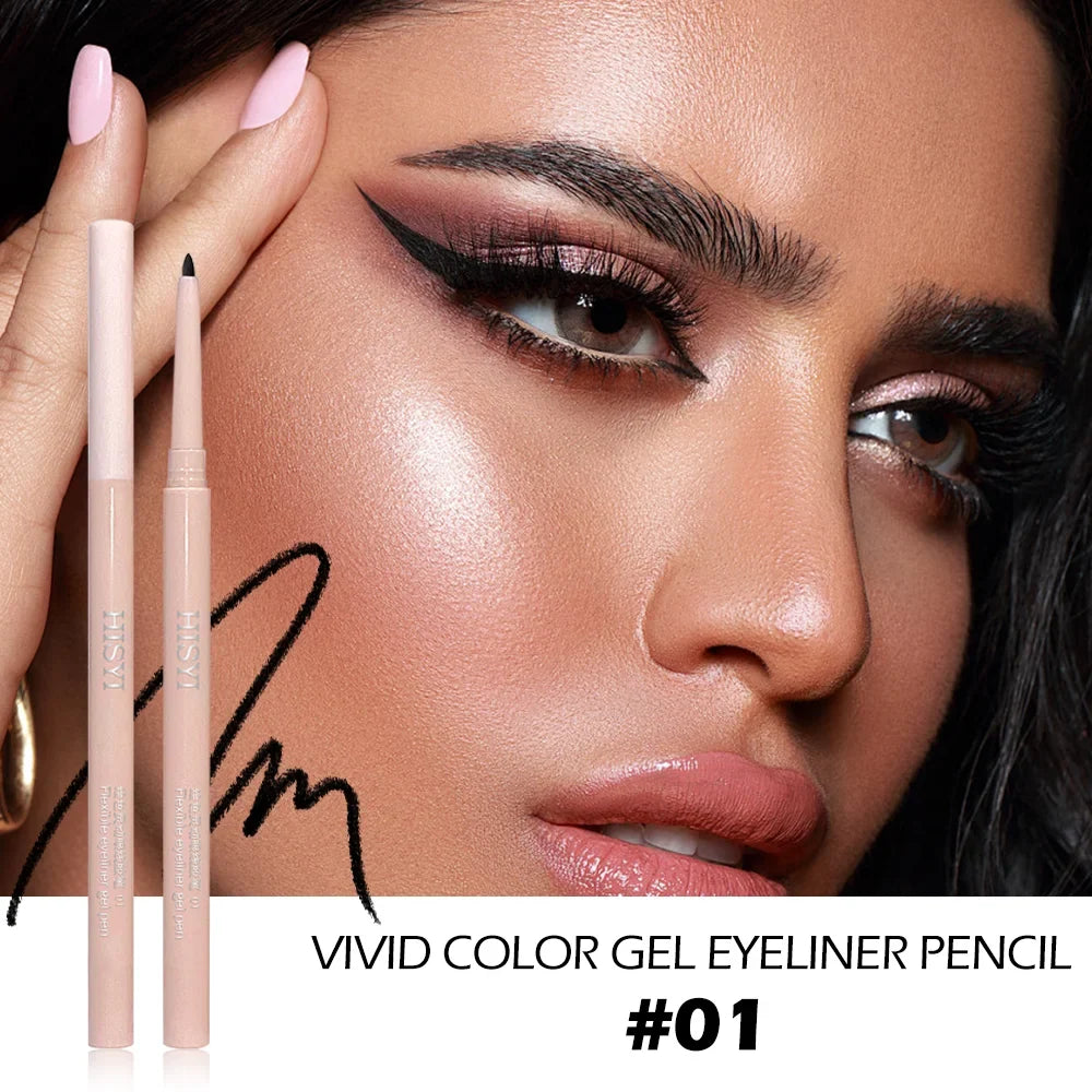 Eyeliner Shadow Stick — Twist-Up Sharpener, Long-Wear Waterproof Smudge-Proof, Precise Matte Line & Blendable, Xmas & Winter