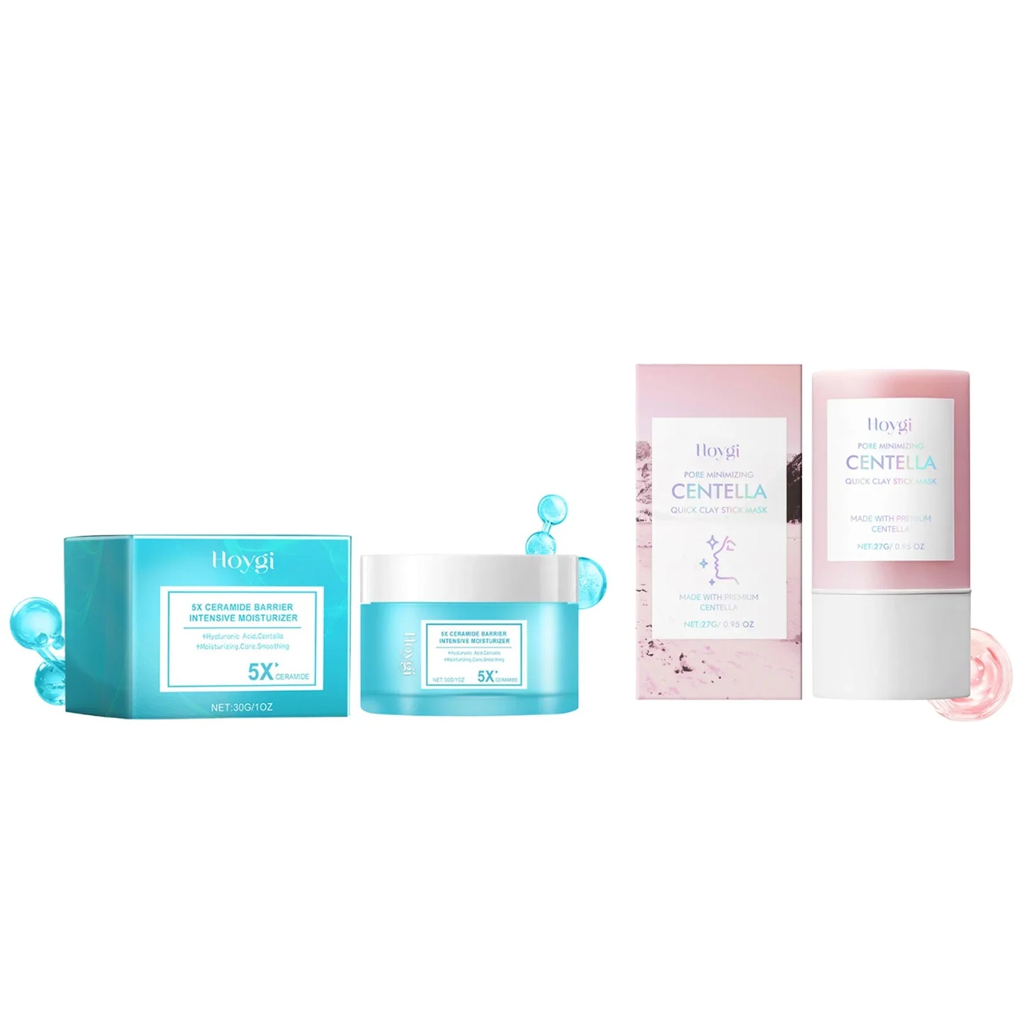 Centella Clay Stick Mask Pore Minimizing Quick Moisturizing Soothing Facial Brightening Face Mask Skin Care 27g