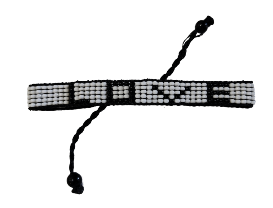 Walk Bold Hand Beaded Bracelet