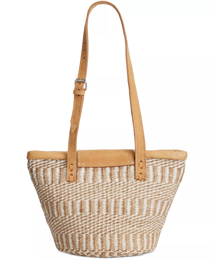 Life Serenity Handwoven Sisal Tote Bag