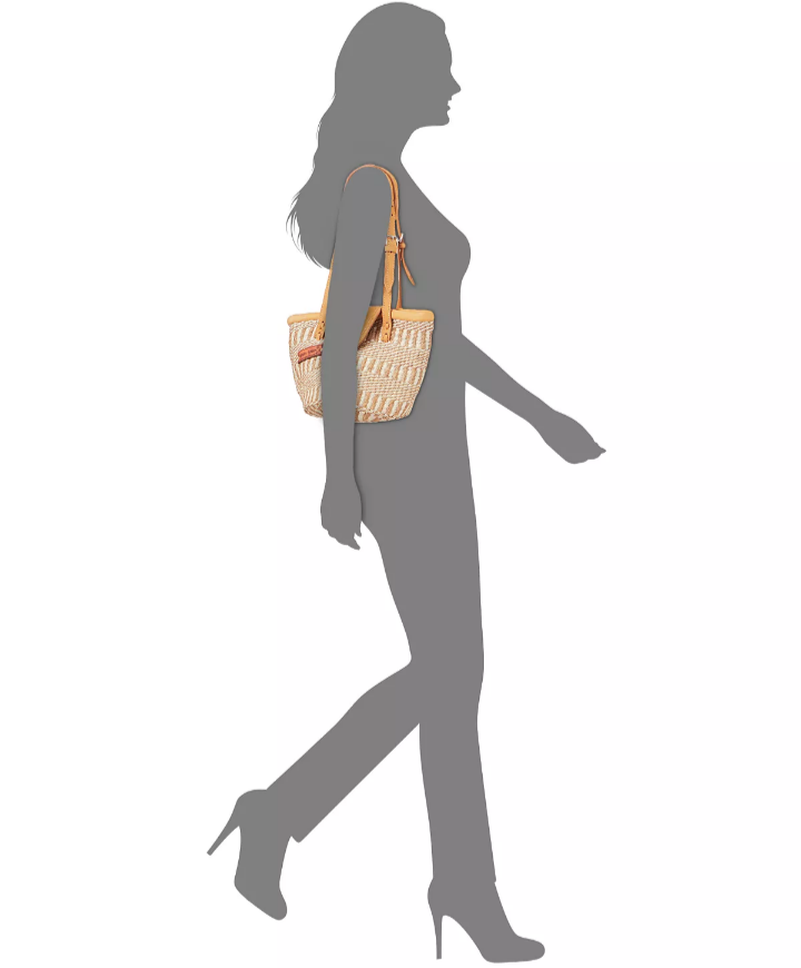 Life Serenity Handwoven Sisal Tote Bag