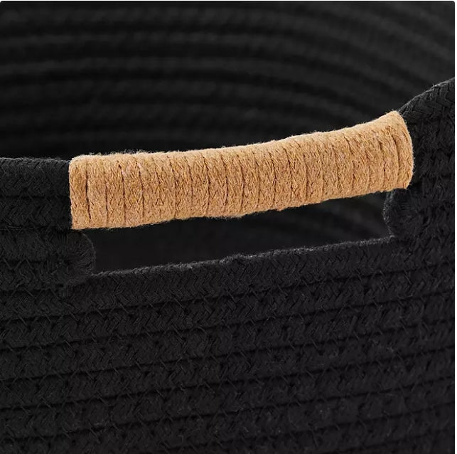Member's Mark 2-Piece Rope Basket Set with Contrast Handles, Various Colors