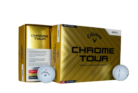 Callaway Chrome Tour Golf Balls, 12-pack