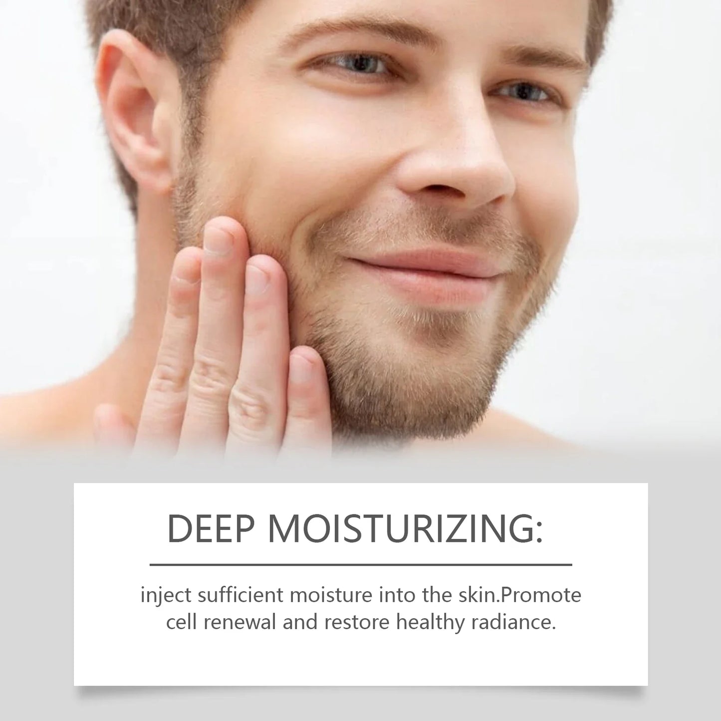 Men's Retinol Serum Hydrating Anti-Aging Oil Control & Pore Minimizer Lifting Tightening Smoothing Brightening Facial Treatment