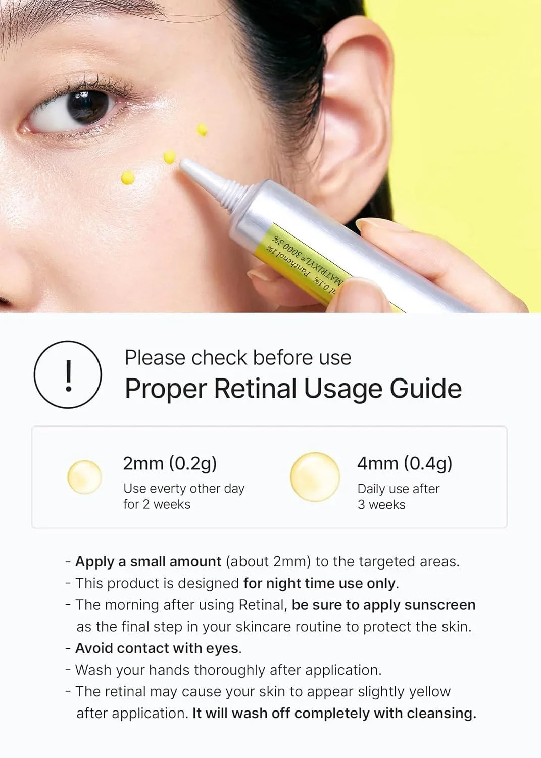 Korean Retinol Vitamin C Hydrating Shot Tightening Booster Face Cream Eye serum Lightening Dark Circles Firming Moisturizing
