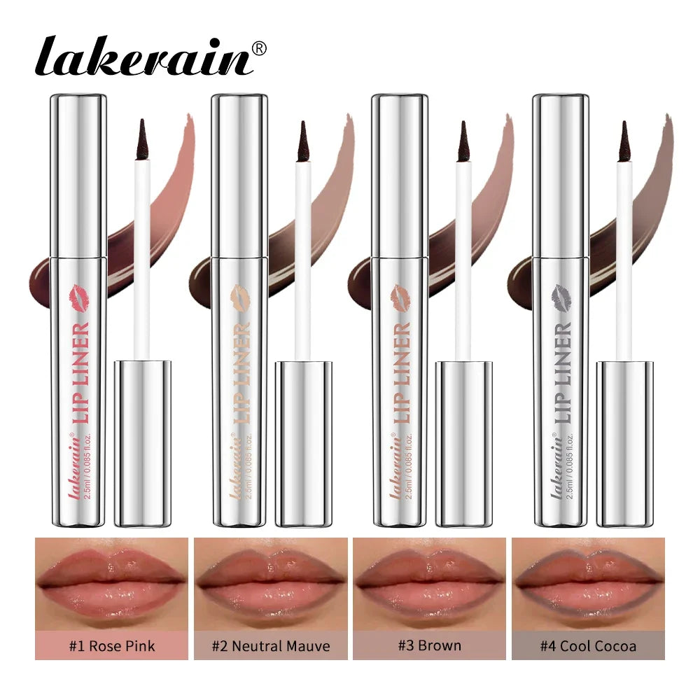 Lip Liner Pencil Peel Off Lip Stain Tattoo Long Wearing Matte Waterproof Smudge Proof Transfer Proof Lip Cosmetic For All Day