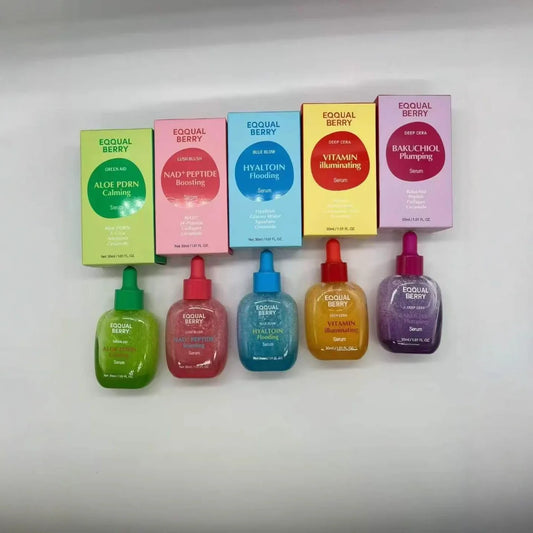 EQQUALBERRY PDRN+PEPTIDE Boosting Serum Effectively Tightens Pores For Sensitive Skin Korean Skin Care Deeply Nourishing Smoothi