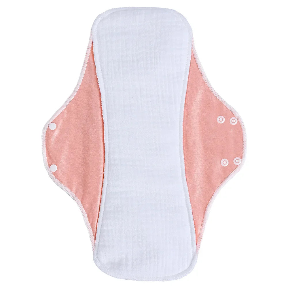 AIO Large Washable Graphene Incontinence Pads Cotton Panty Liner Heavy-flow Menstrual Pads Cloth Tampons Urinary Sanitary Pads