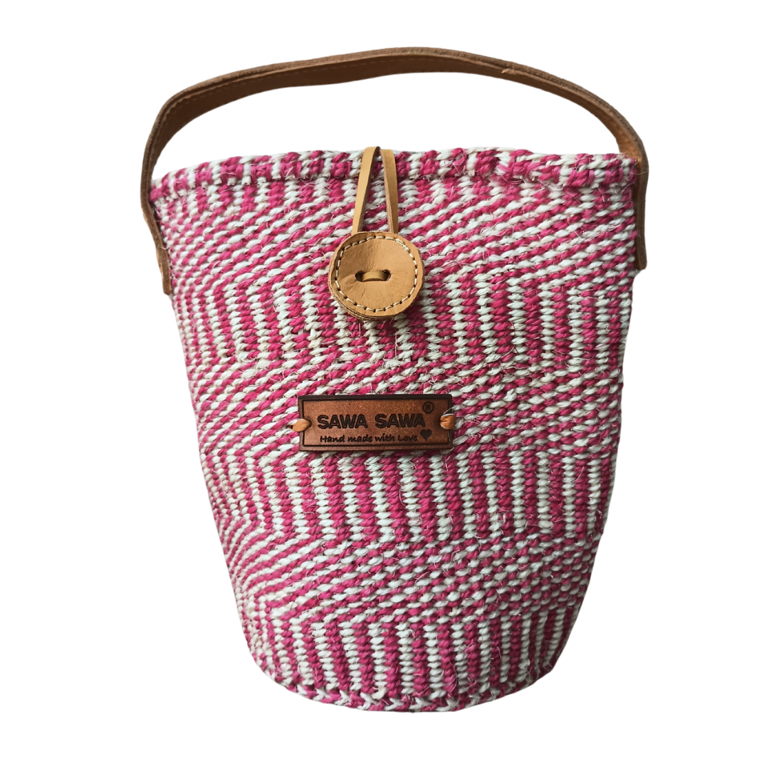 Harmony Spirit Handmade Sisal Wine Gifting Basket