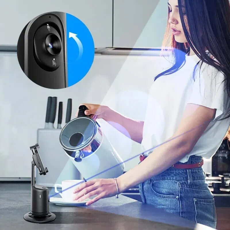 360 auto face tracking gimbal ai smart gimbal face tracking auto phone